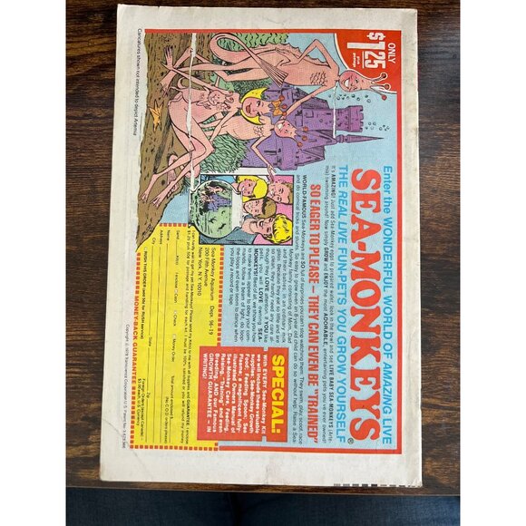 Walt Disney Donald Duck November 1979 No #231 Fishing Comic Vintage Boarded - Picture 2 of 4